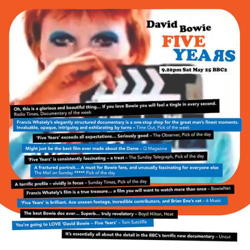 David Bowie Five Years